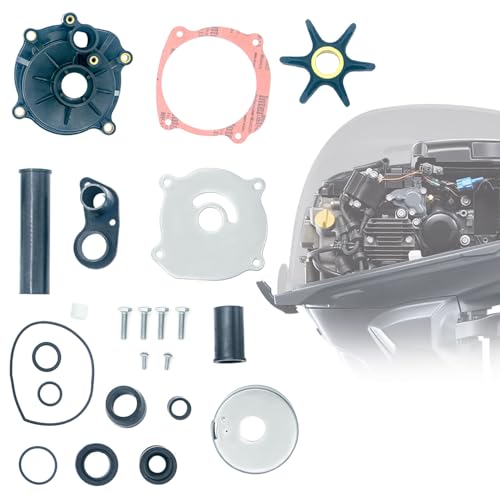 Image of Compatible with Johnson Evinrude Outboard Water Pump Kit Replacement 5001595 2004-07 75-250HP with Housing 435929 18-3315-2