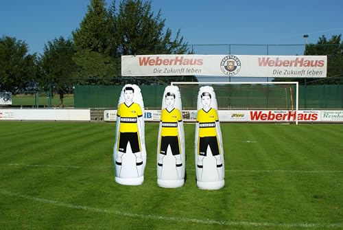 POWERSHOT Trainingsdummy aus Weich-PVC für Fußball, Handball, Basketball - aufblasbar - 3 Größen - AIR Dummy (1m20)