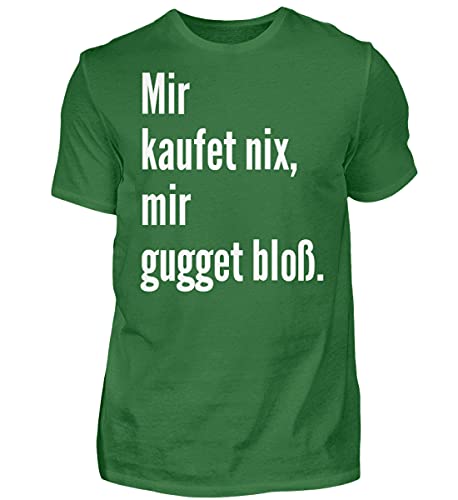 T-Shirt Haut de Gamme pour Homme Éponge de Schwob en Coton Premium Vert