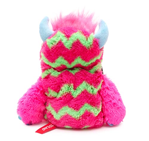 Toyland® 9" (23cm) Pink & Green Colour Worry Monster Plush Soft Toy - Loves Eating Your Worries, Green,pink, 9 inches - Image 4