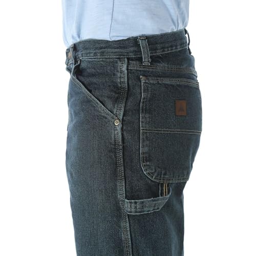 Wrangler Mens Carpenter Jeans, Dark Quartz, 36W x 30L US4