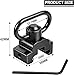 DOPETANE Two Point and Traditional Sling Swivel Mount Picatinny Rail Mount with 1.25