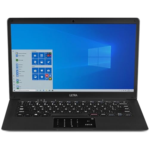 Notebook Ultra, com Windows 10, Intel Pentium, 4GB 120GB SSD + Tecla Netflix, 14.1 Pol, Preto - UB324