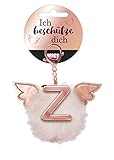 Die charmanten neuen Anhänger von NICI werden Schutzbommel genannt. Die in eleganten Metallic-Tönen und rosé-farbenen Akzenten gehaltenen Schlüsselanhänger kommen mit verschiedenen Buchstaben daher. So ist sicher für jeden der richtige Schutzbommel, als kleiner Schutzengel dabei!
