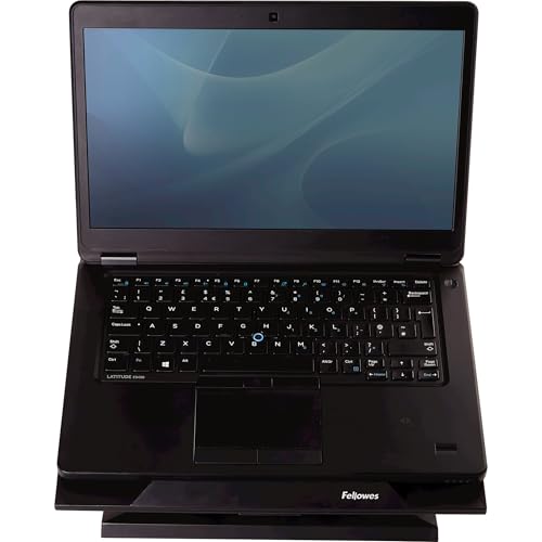 Fellowes 8038401 Support Ventilé pour PC Portable Noir ergonomique