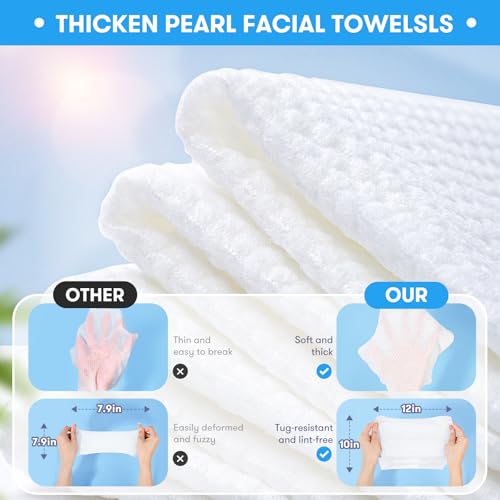 Ultimate Convenience: XL Unscented Disposable Face Towels for Effortless Skincare on the Go