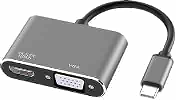 Amazon | IPT USB Type-C to HDMI VGA 変換 アダプタ USB-C から