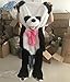 Ankepwj Abrigo de Panda de Animales Grandes de Juguete de Panda Gigante Chino Suave de 260cm para niña, Regalo del Día de San Valentín, Abrigos de Animal Panada Piel de Panda 160cm