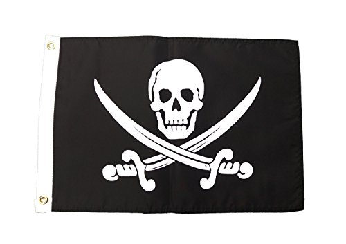 Pirate Jack Rackham Outdoor Garden Flag 12X18in