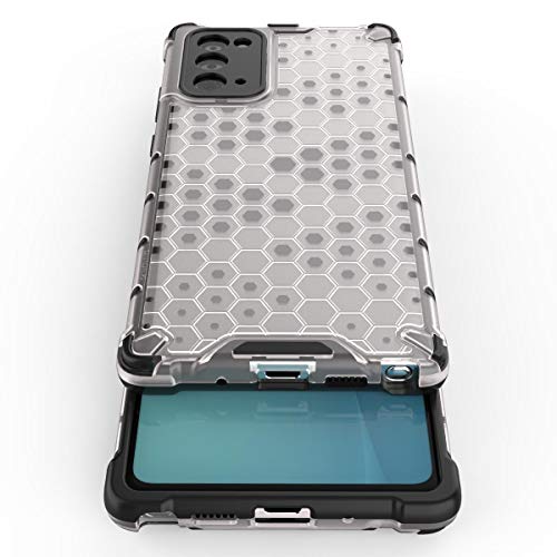 Image of Glasgow Back Case Cover Designed for Samsung Galaxy Note 20 - Transparent