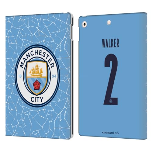 Protection iPad 10.2 Manchester City finition cuir Kyle Walker