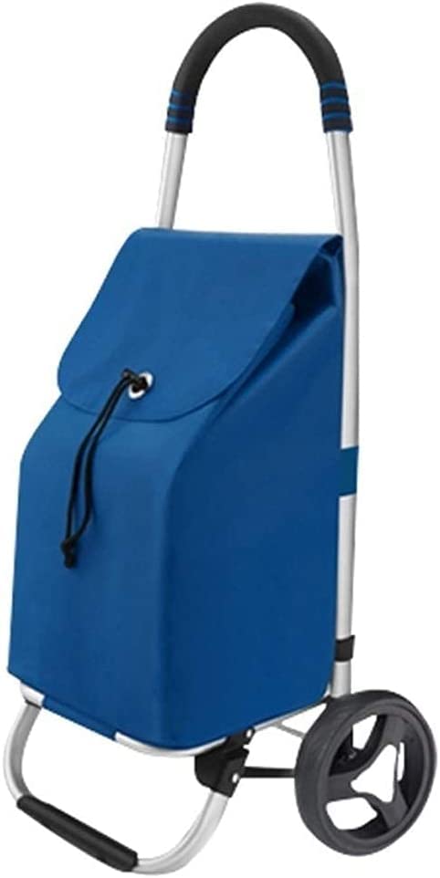 Einkaufstrolley Klappbar Einkaufswagen Lebensmitteleinkaufswagen Haushalt Leichter Treppeneinkaufswagen Faltbarer…