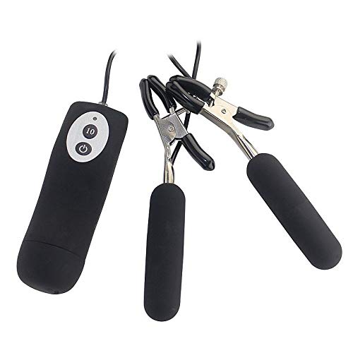 Grampos De Mamilos Vibratório Com Prendedor De Seios