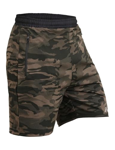 Image of NEVER LOSE Mens Running Athletic Shorts 5 inch Inseam Quick Dry Workout Shorts Men Lightweight Gym Shorts with Pockets