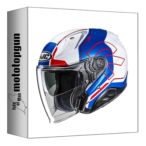 Casque jet moto HJC RPHA 31 Dereen MC21 roulez en ville avec ce modèle taille S