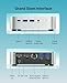 ACEMAGIC Mini PC Windows 11 Pro, AMD Ryzen 4300U(Beat 3500U/N150/N95, up to 3.7GHz), 16GB DDR4 RAM 512 SSD Mini Computers, 28W MAX Desktop 4K Triple Display/HDMI/WiFi/BT/LAN for Home Office Business