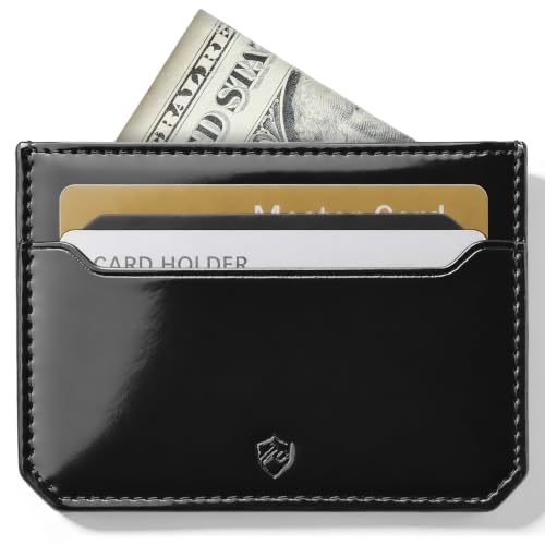 YESIIW Portefeuille Femme | Porte Carte Bancaire | Porte Cartes de Credit Protection RFID | Minimaliste Petit Portefeuille Femme, Noir