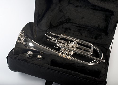 Tempest Agility Winds F Marching Mellophone Silver Plated Great Sound & Solid Constgruction with Case & 2 Mouthpieces 5-Year Warranty - Thumbnail 6