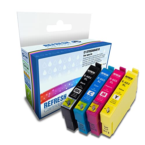 Refresh Cartridges C13T03A64010 Wiederaufbereitete Tintenpatronen Cover