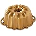 Produktbild Nordic Ware Gugelhupf Anniversary, gold, 12 Tassen, zwei Griffe, Aluminium, Antihaft, NW 50077