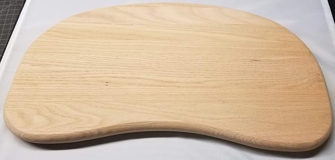Oak High Chair Tray - Hardware Attachment Included, Easy to Install