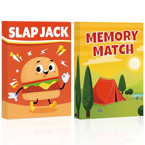 Card Games,Card Game for Kids Toddlers Adults,2 Decks of Classic