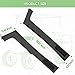 10L0L Golf Cart Rocker Kick Panel Set for Yamaha Drive 2 (2017-present), Replaces OEM Part Number# J0B-K8181A-00-00, J0B-K818B-00-00