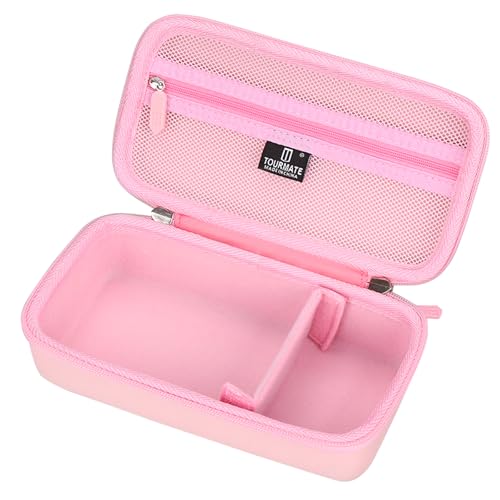 Maleta dura para cámara de viaje rosa miniatura 2