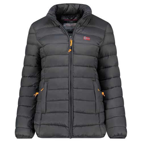 Geographical Norway Atikolorama_Lady_Basic Chaqueta Mujer, Gris Oscuro, L
