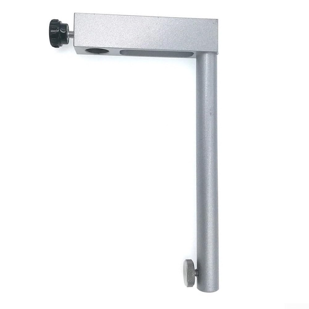00760087 Brazo de fijación de sonda para medidor de altura HITE de 150 mm, soporte de inserción sin herramientas con ángulo ajustable, soporte de montaje de acero resistente al desgaste para sondas