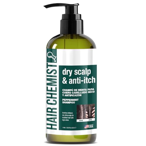 Hair Chemist Peppermint Shampoo for Dry Scalp & Anti-Itch Relief