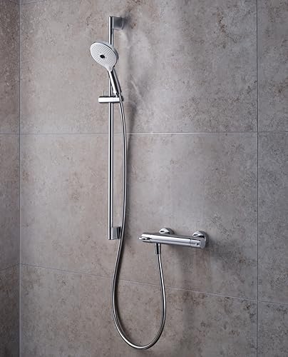 Duravit Universal Brauseschlauch, flexibler Duschschlauch 1,80 m mit Verdrehschutz, knickfest, Chrom