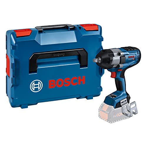 Bosch Professional 18V System BITURBO Akku Drehschlagschrauber GDS 18V-1000 (inkl. Leiterclip,...