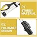GRADENEVE Foldable 3-Section Trash Grabber Clamp, Long Handle Garbage Picker Tool for Outdoor Sanitation, Lightweight Litter Reacher for Home and Industrial Cleanup
