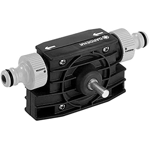 Pompe pour perceuse électrique de Gardena : pompe péristaltique stable pour le pompage de l'eau, adaptée à toutes les perceuses électriques (1490-20)