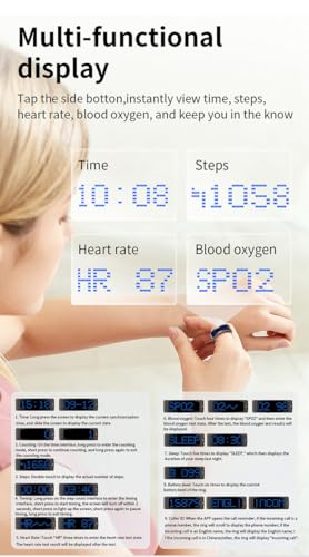Image of Smart Ring Pro | Buy Sizing Kit First | Caller Notifications & Vibration Alerts | Built-in LED Display | Sleep Tracker, Heart Rate, HRV & SPO₂ | Sports Modes | Gesture Control | Black | Size 13