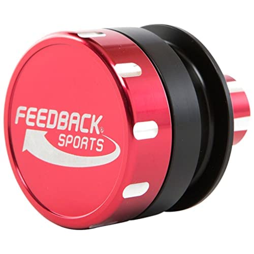 Feedback Sports Keeper Schalenhalter Unisex Erwachsene, Rot eloxiert, Uni Cover