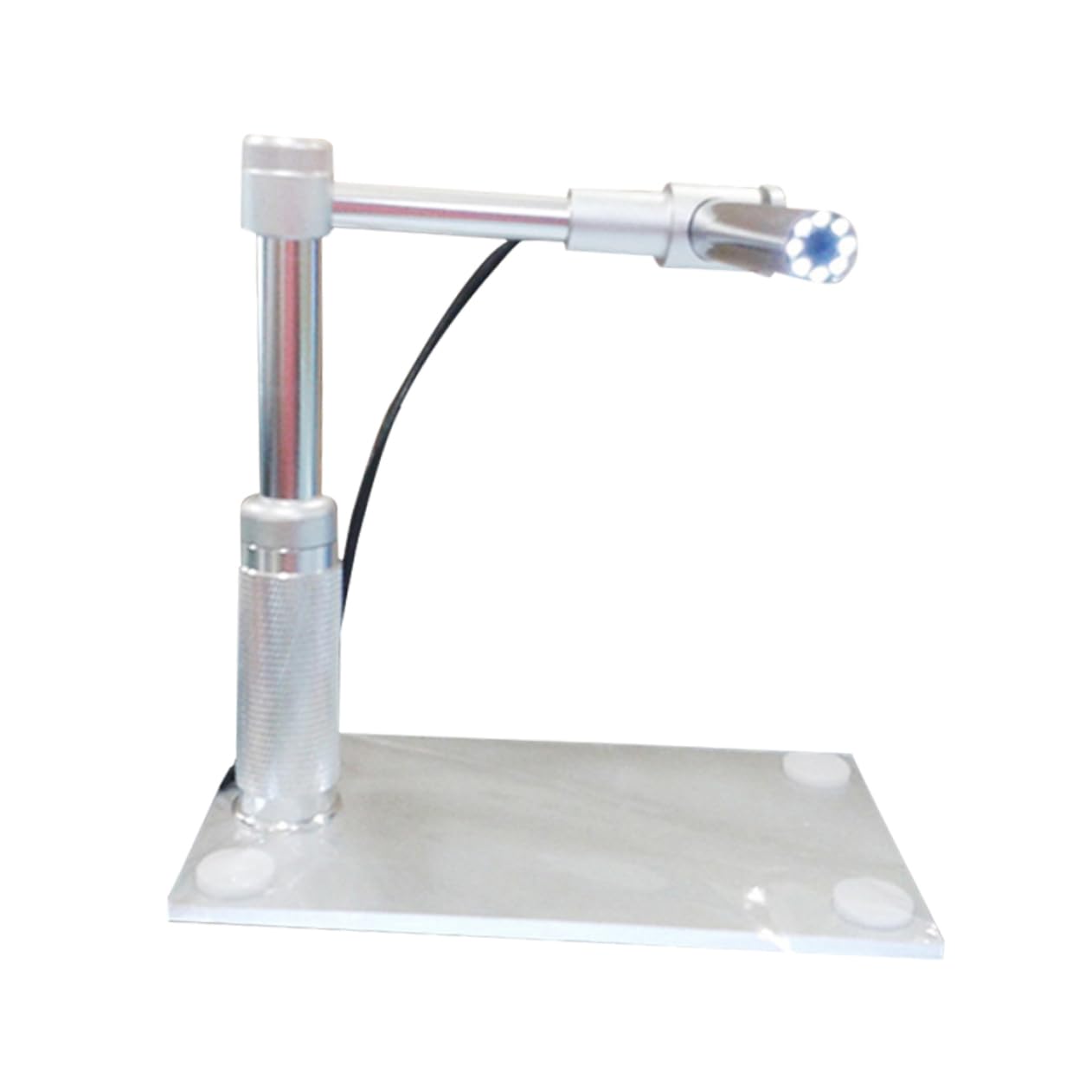 DOITOOL Microscopio Digital USB 600x Portátil con Lupa para Estudiantes y Aficionados, Diseño Compacto con 8 Luces LED Ajustables, Compatible con Windows Xp/vista/7/8, Color Negro