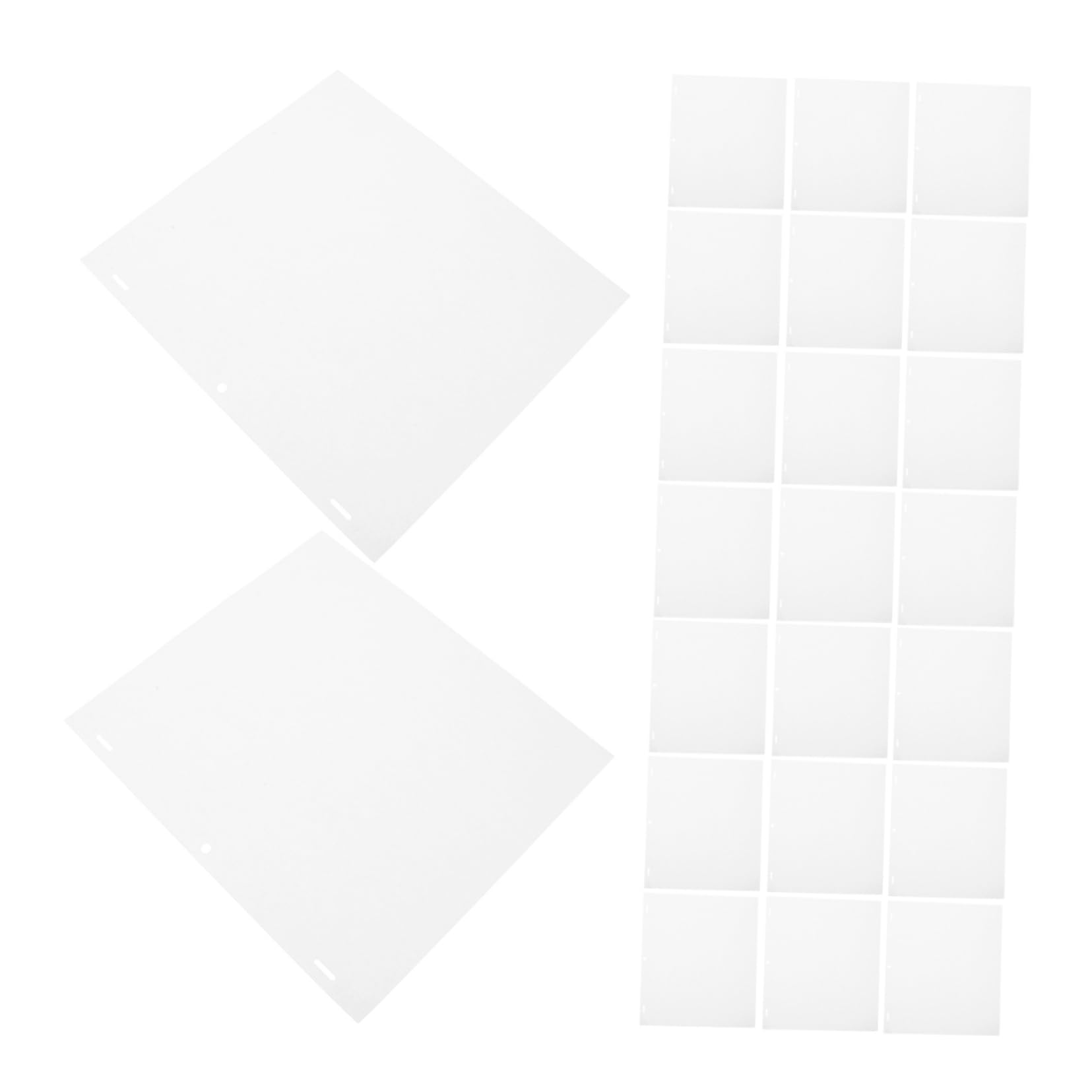 Yardwe 200pcs Animation Positioning Paper Trace Paper for Artists Drawing Three Hole Design Animation for Artists Students