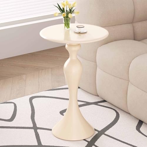 Table de chevet en métal avec rangement et structure en fer robuste