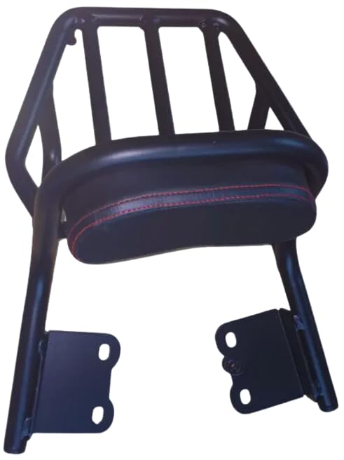 Soporte con respaldo compatible con Royal Enfield Hunter 350