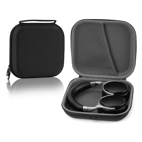 Linkidea Kopfhörer-Tragetasche, kompatibel mit Skullcandy Crusher ANC 2, JBL Live 650BTNC, Denon AH-GC25W Hülle, Ersatz-Hartschalen-Reisetasche (dunkelgrau)