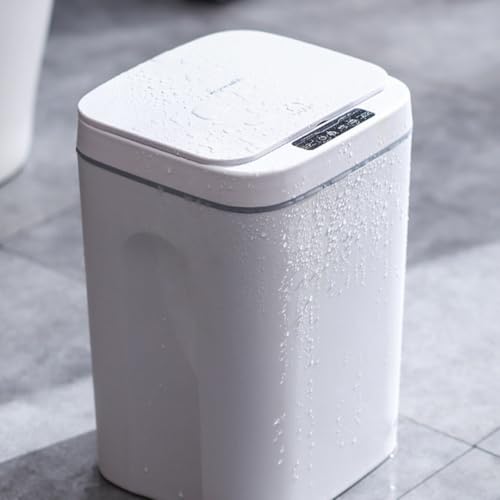 Bote de basura inteligente Homoyoyo 14L con sensor recargable miniatura 5