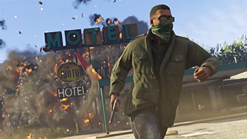 Jeu Vidéo ROCKSTAR GRAND THEFT AUTO V Action Mode en ligne PEGI 18+ - vue 4