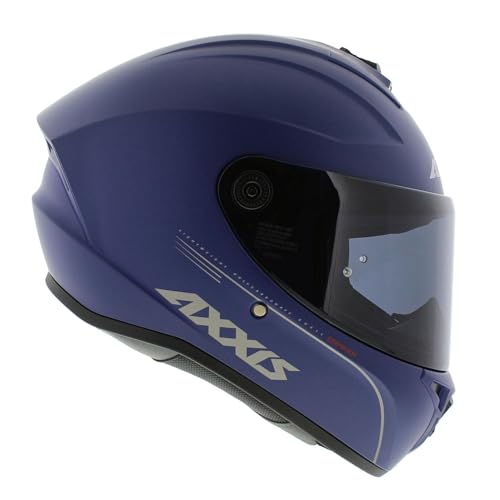 Casque intégral Axxis Draken S Solid V.2 A7 bleu mat taille XL