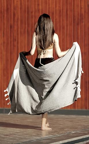 Bazaar Anatolia DIAMOND Turkish Beach Towel 100% Cotton Turkish Towels thumb #1