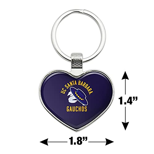 GRAPHICS & MORE UC Santa Barbara Gauchos Keychain