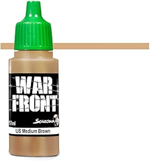 Scale 75 War Front 17ml Paint - US Medium Brown SW-50