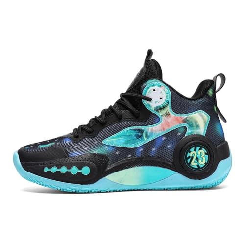 Botas de baloncesto para hombre, calzado deportivo transpirable y antideslizante