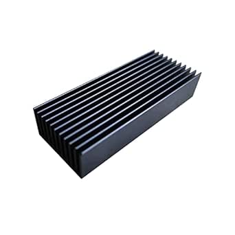 Easycargo 2pcs 40mm Heatsink 100mm x 40mm x 30mm +Thermal Conductive ...